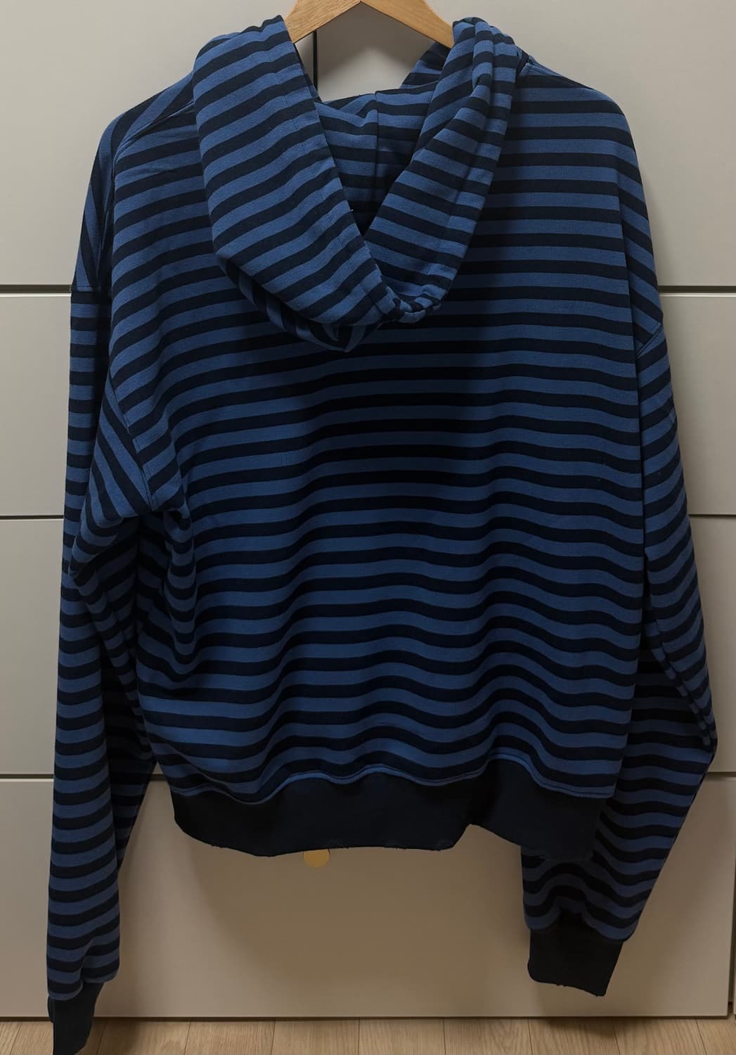 파랑 스트라이프 후드집업 상품이미지6