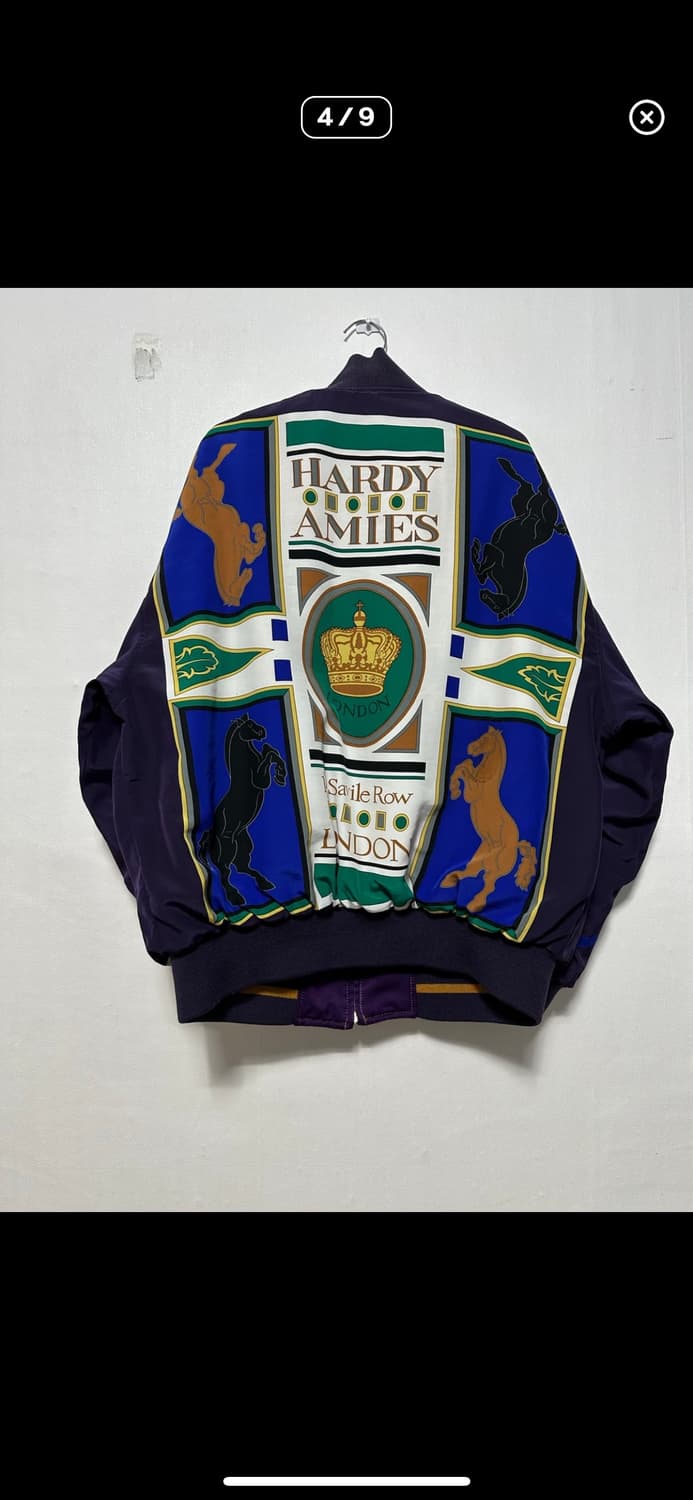 하디 에이미스 리버시블 블루종 2xl Hardy Amies 상품이미지4