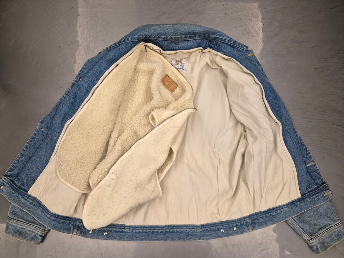 90s Lee 쉐르파 데님 자켓 상품이미지4