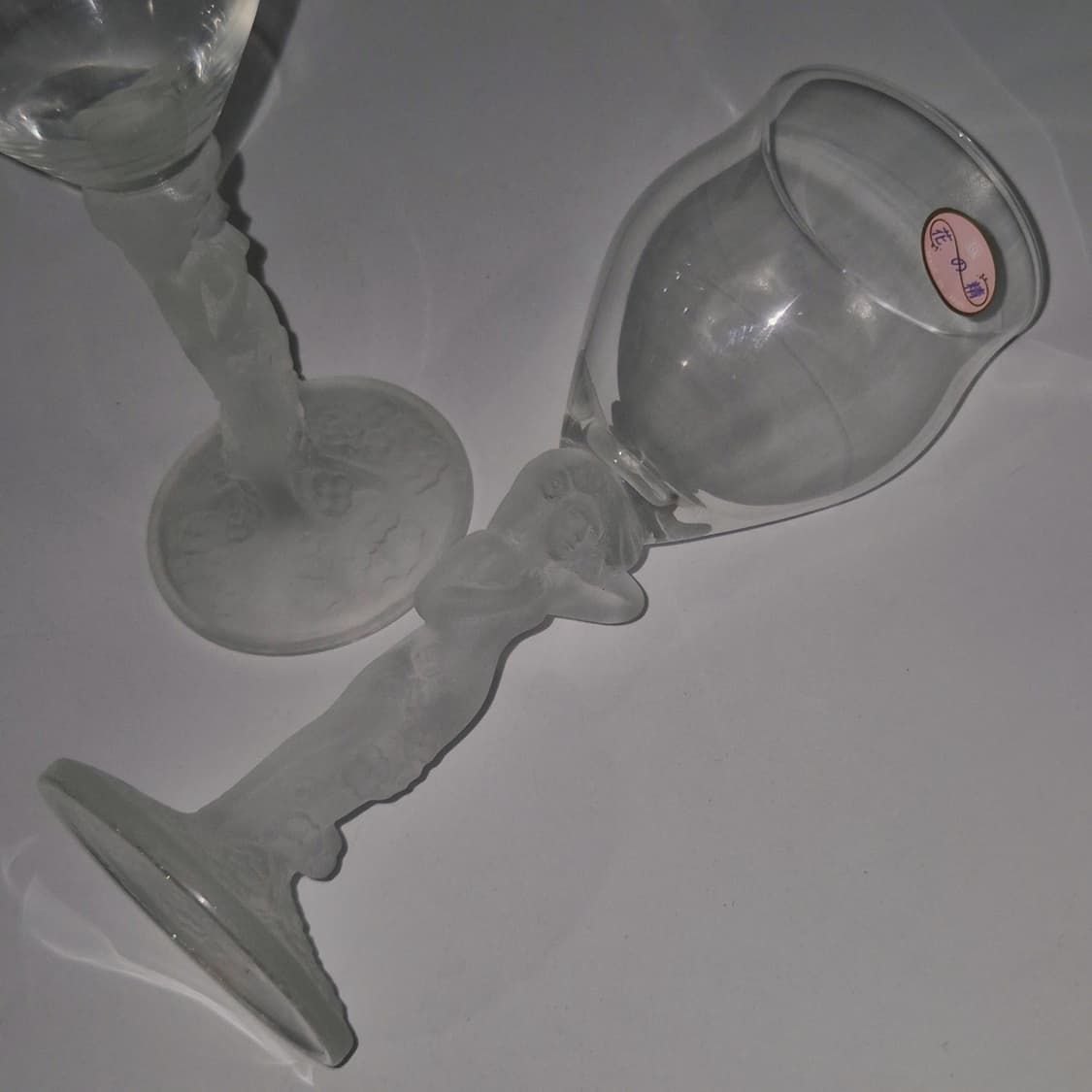 70s 이시즈카 엔틱 비너스 불투명 와인잔 1p 상품이미지7