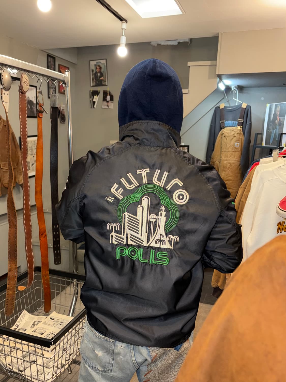 Diesel El Futuro reversible coach jacket 상품이미지1