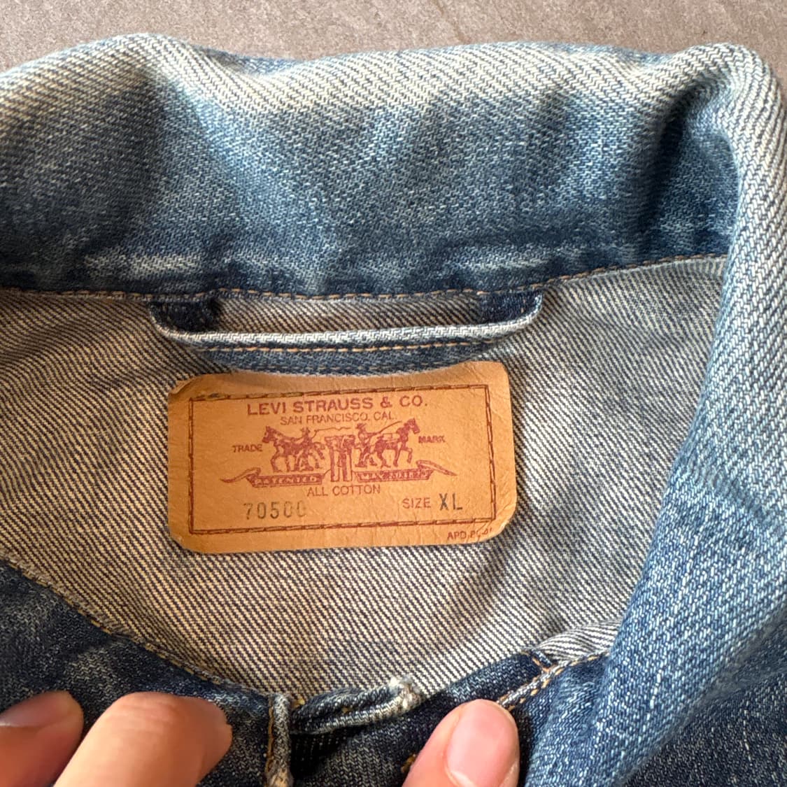 리바이스 정품 데님 자켓 상품이미지4