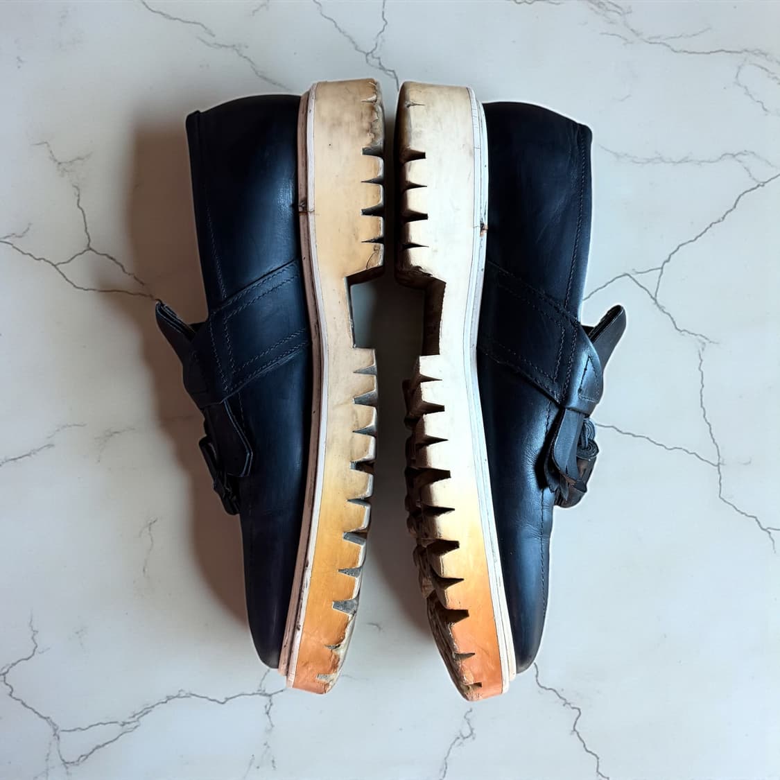 41/ 버버리 프로섬 11FW 아카이브 레더 테슬로퍼 상품이미지5