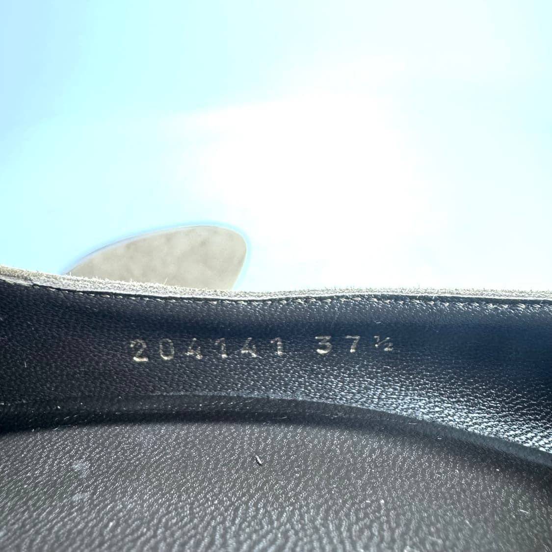 GUCCI 구찌 뱀부 스웨이드 힐 245 상품이미지6