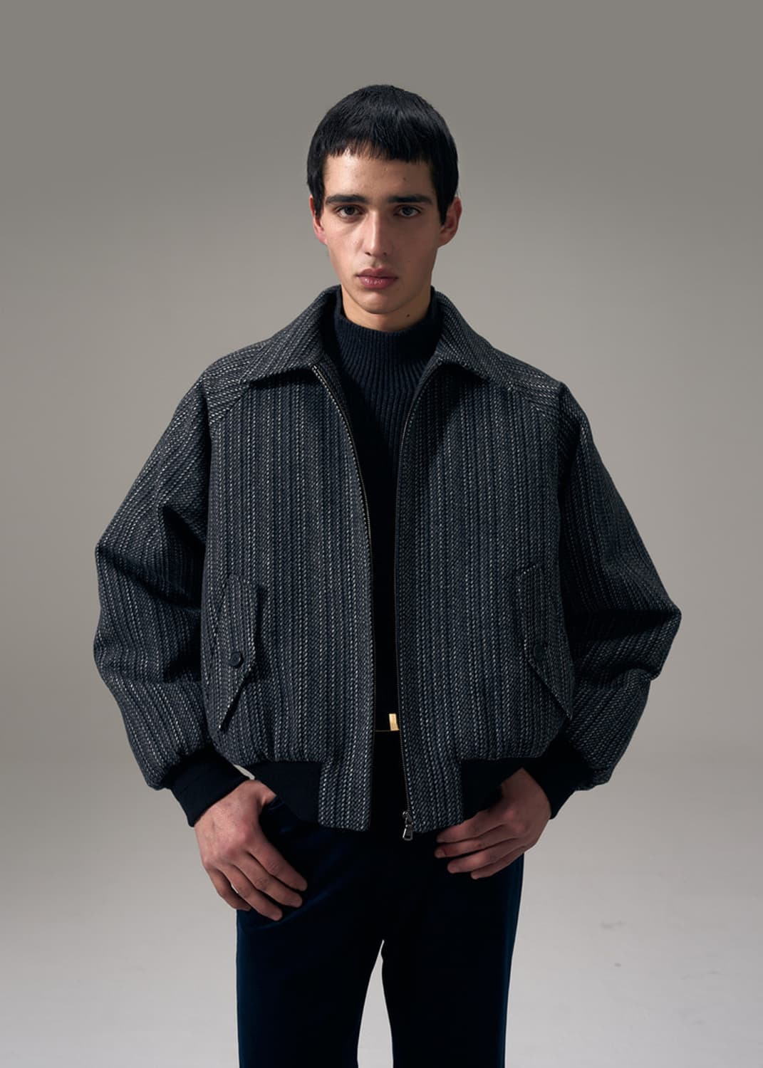 노이스 / 잉글리쉬 헤링본 블루종 ENEGLISH HERRINGBONE  상품이미지3