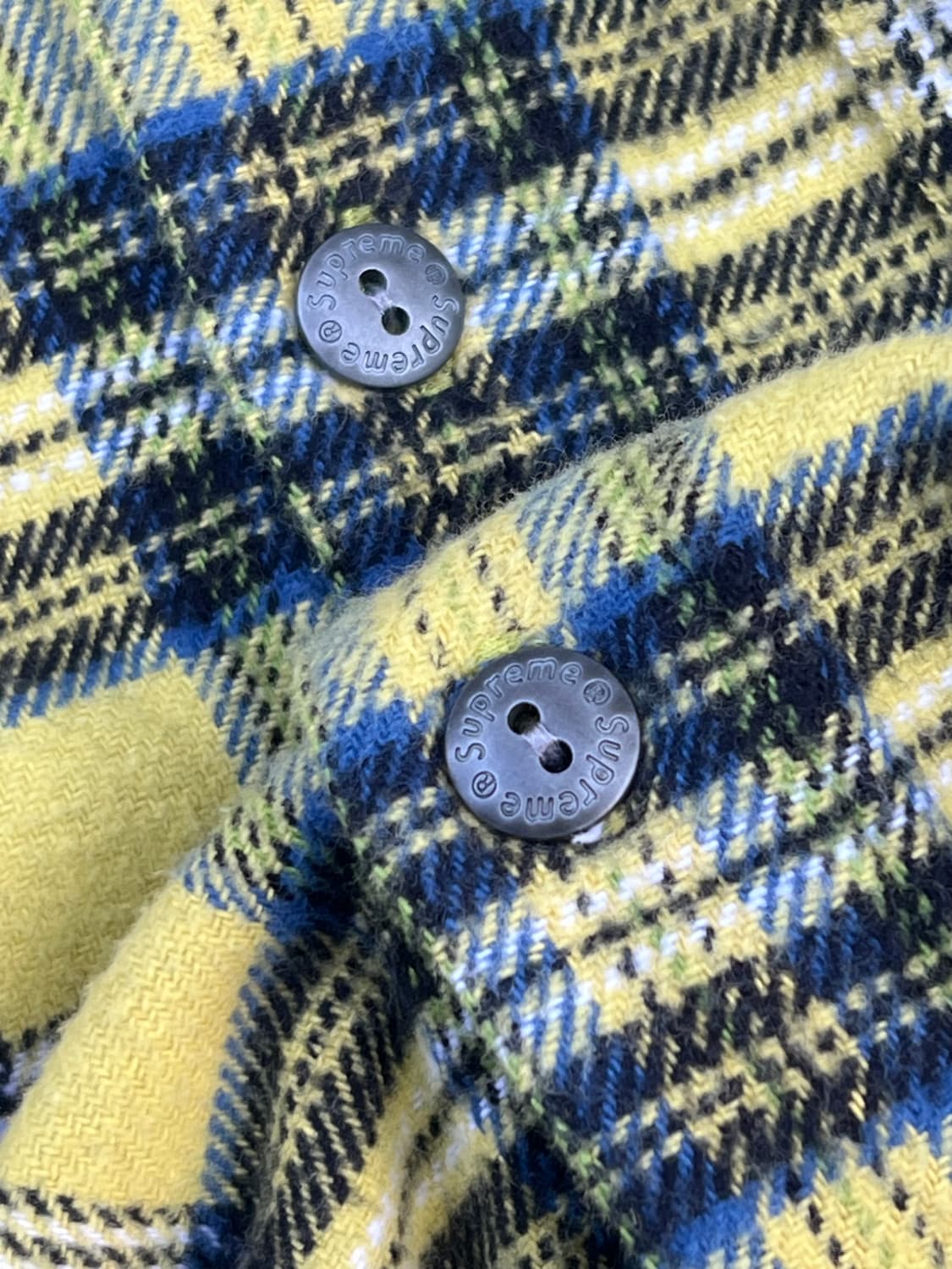 Supreme SS18 Hooded Plaid Flannel Shirt 상품이미지3