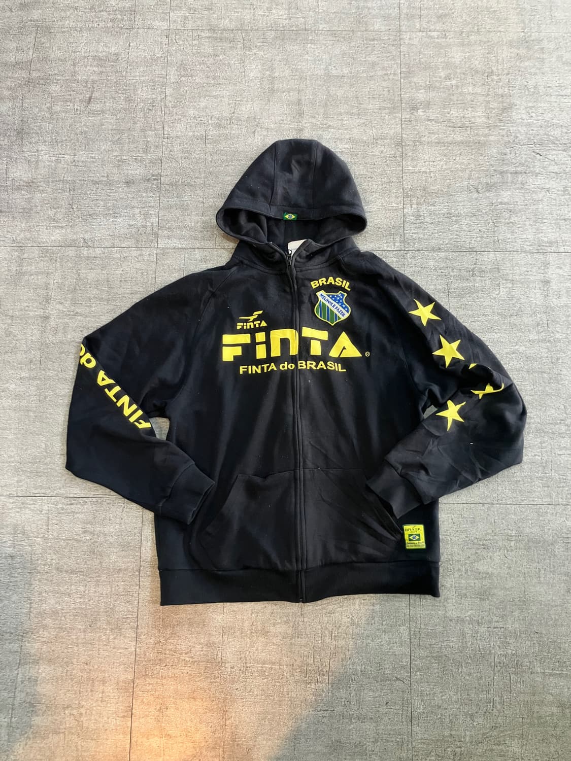일본빈티지 Finta 핀터깔y2k 펑크갸루 락스타 후드집업 상품이미지1