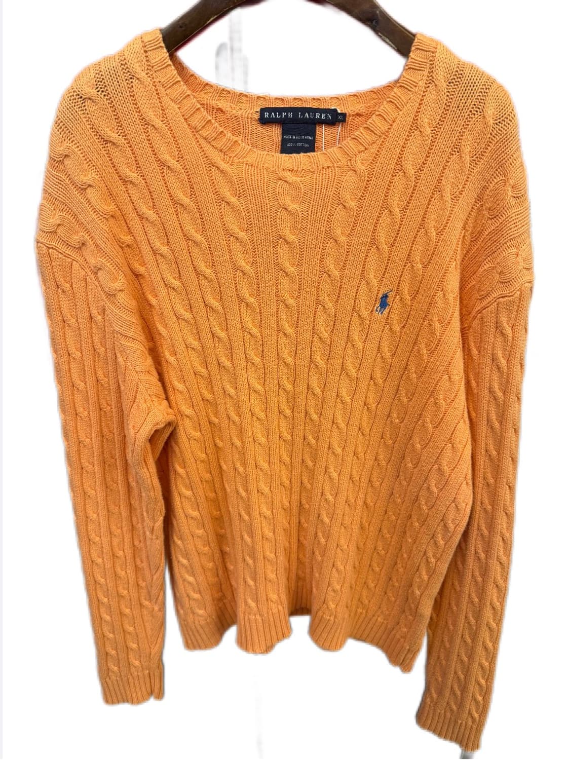 폴로 랄프로렌 꽈배기 니트 상품이미지1