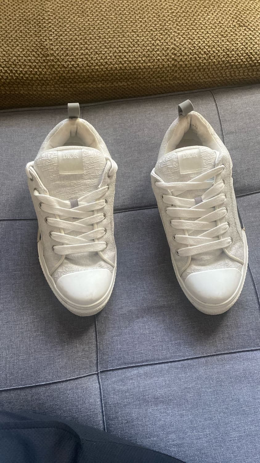 디올 오블리크 B23 로우탑 투톤 스니커즈 270 상품이미지1