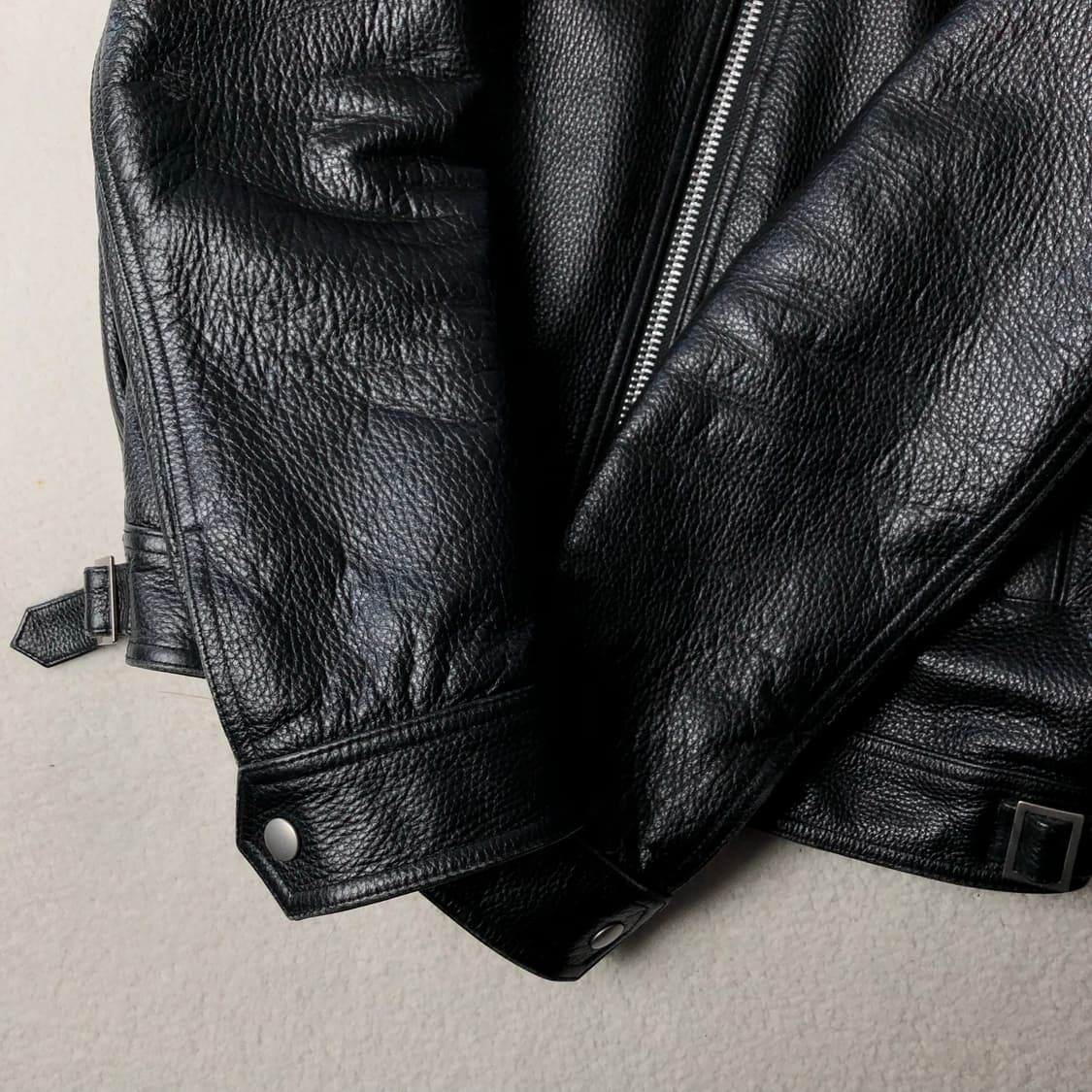 도프제이슨 카우하이드 싱글 라이더 자켓 상품이미지4