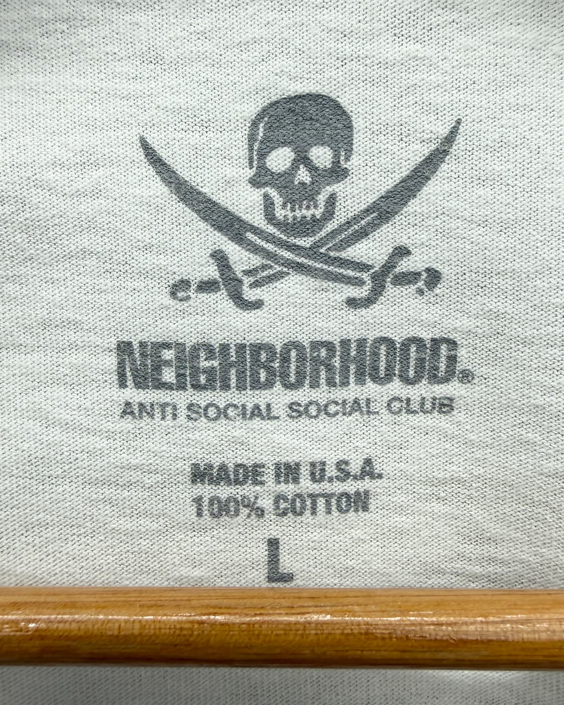 Anti Social Club X Neighborhood 본그래픽롱슬리브 상품이미지3