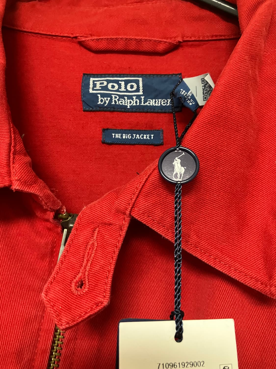폴로 랄프로렌 빅자켓 레드 L사이즈 상품이미지3