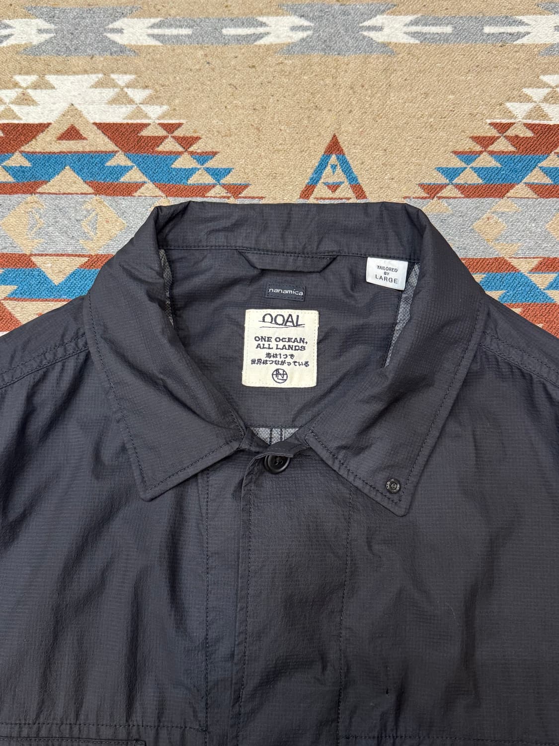 [L] 나나미카 라이트 웨이트 필드 자켓 블랙 상품이미지2