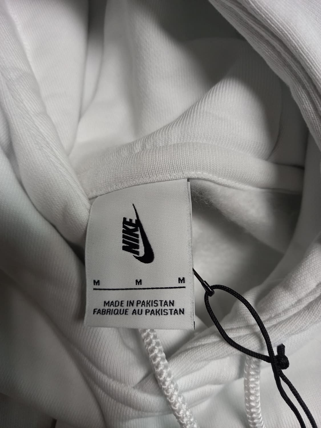 나이키 화이트 후드티 새상품 M 상품이미지4