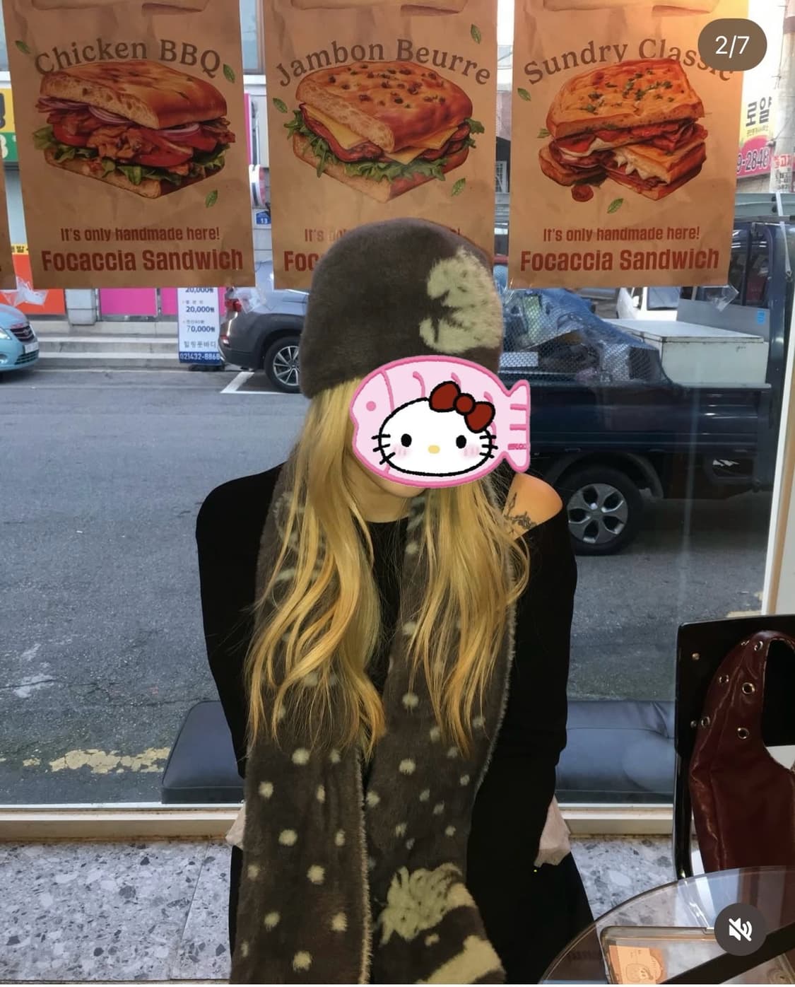 비디오자키 스타베리 비니+목도리 SET (공홈품절) 상품이미지5