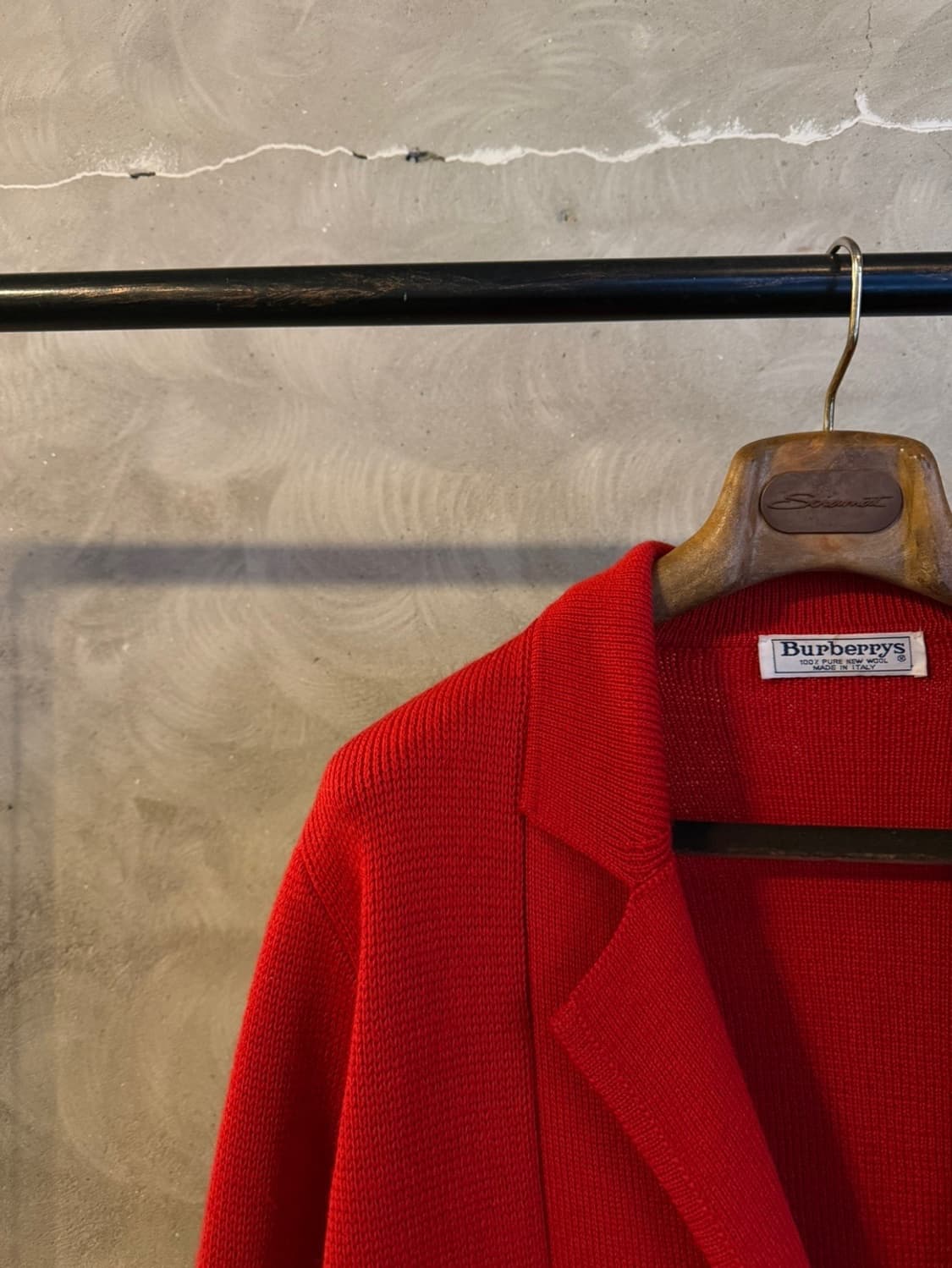 버버리 이탈리아 메이트 80s 금장 가디건 여성66-77 상품이미지4