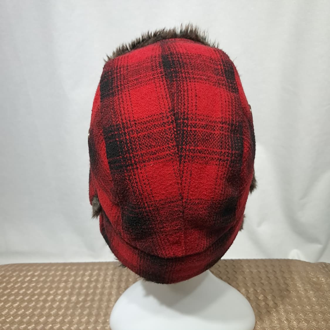 Chaos Plaid Faux Fur 트루퍼햇 P1972 상품이미지4