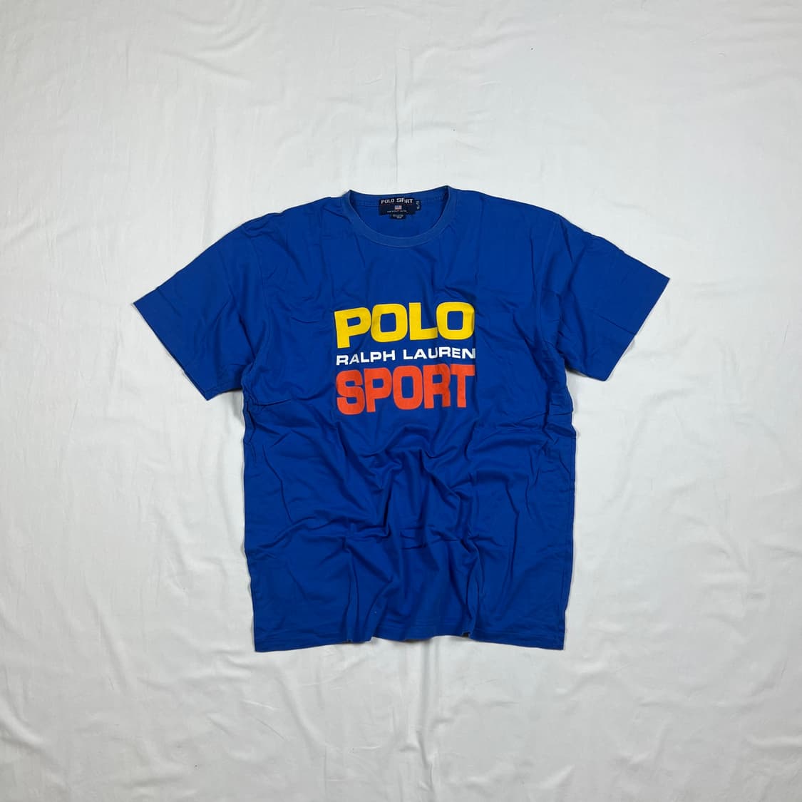 90’s 폴로스포츠 polo sport 스펠아웃 프린트 반팔티 상품이미지1