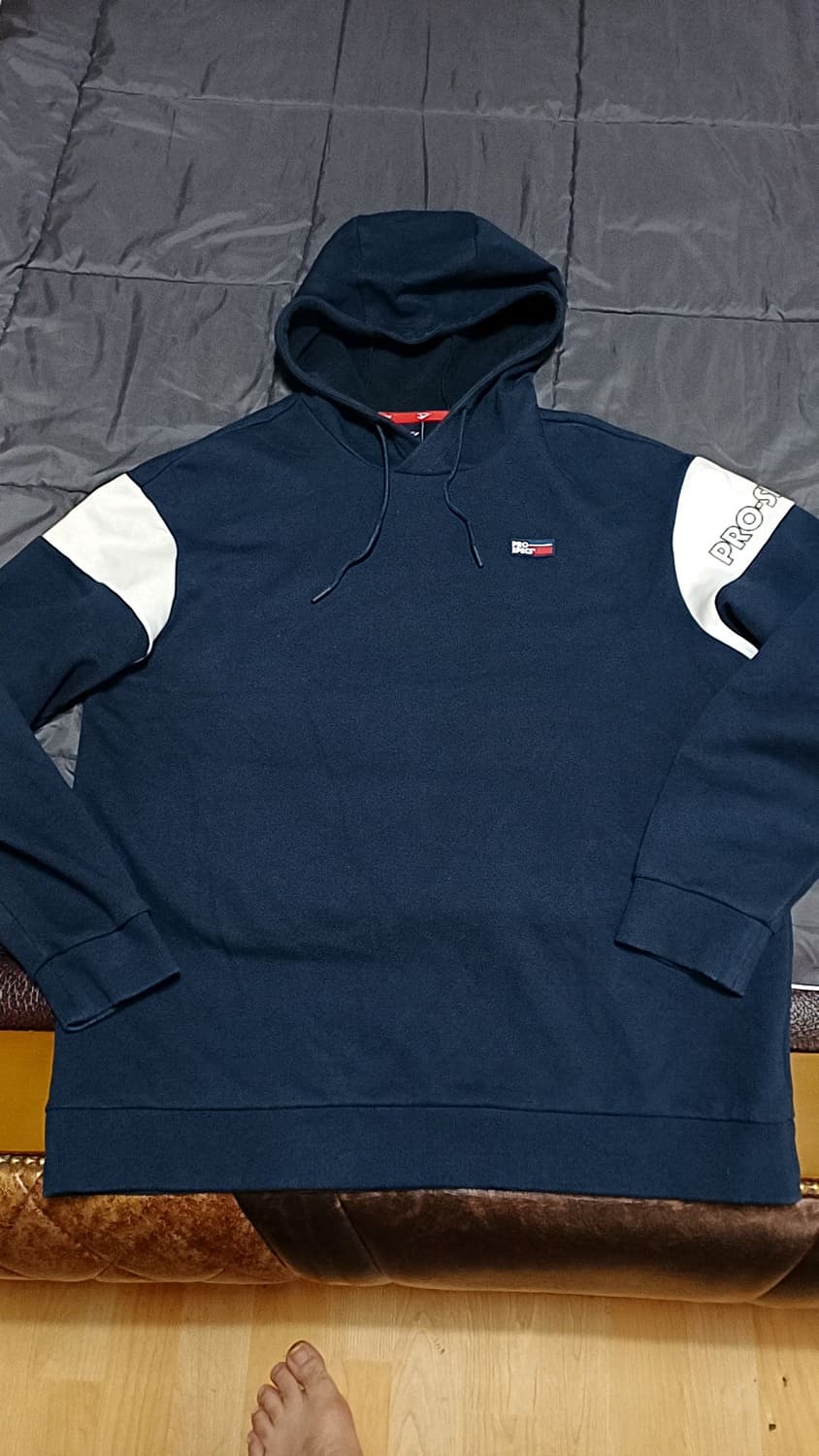 프로스펙스 후드 실측110 가슴61 기장74 상품이미지1