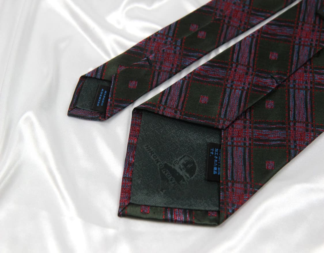 히로코 코시노 A+등급 9.3cm 남자 명품 넥타이 상품이미지4