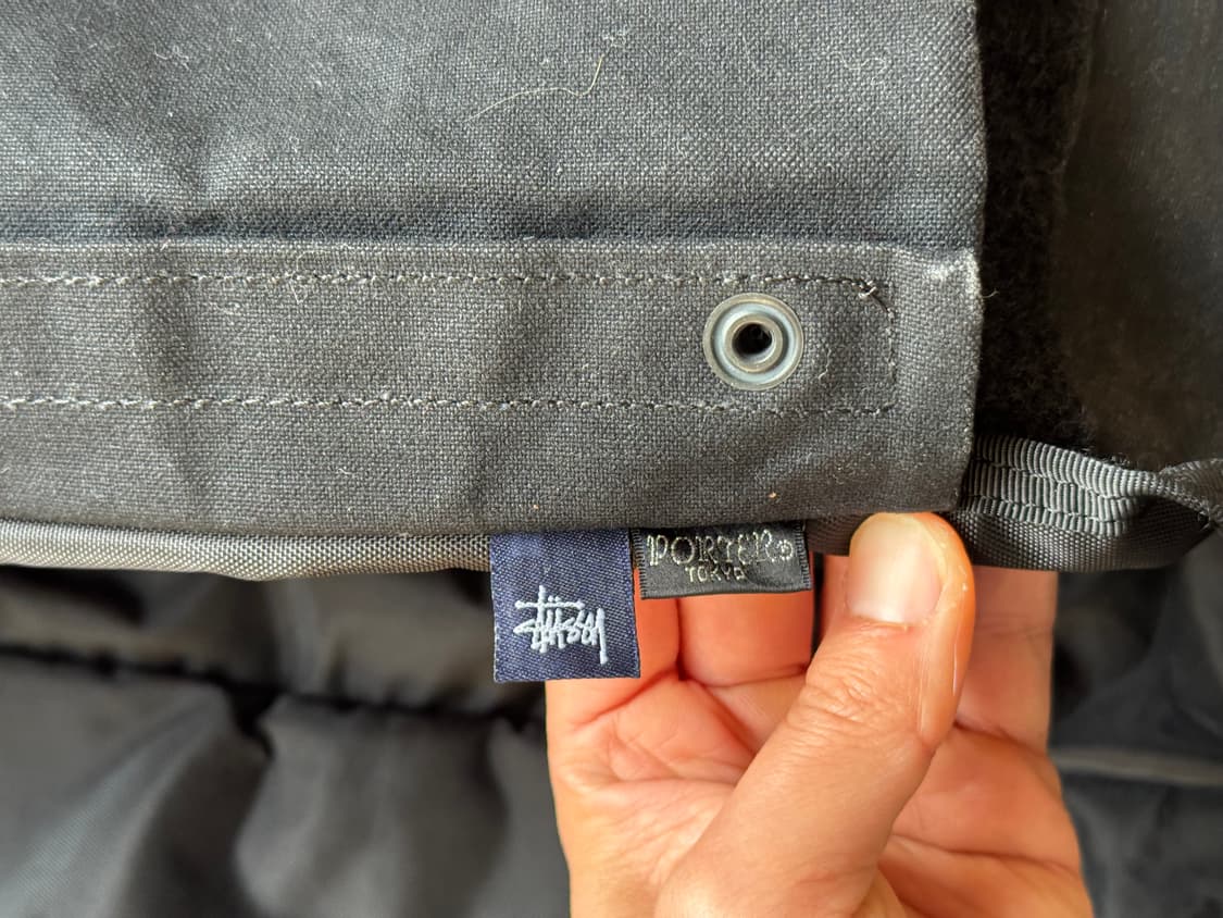Stussy x porter 스투시 포터 콜라보 메신저백 상품이미지6