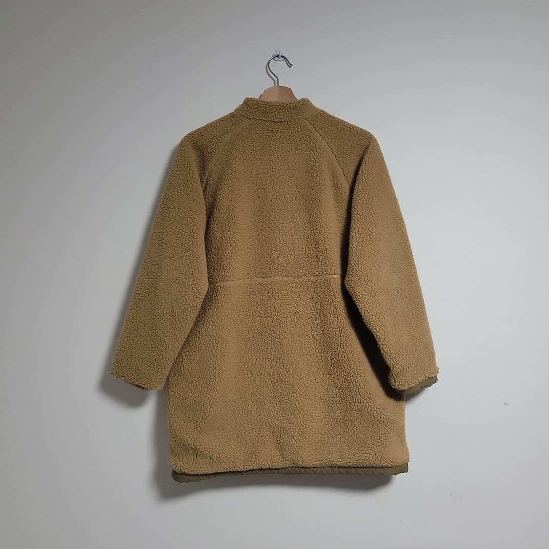 (155) 캉골 키즈 리버시블 롱 코트형 양면 양털 패딩 후리스 점퍼 상품이미지8