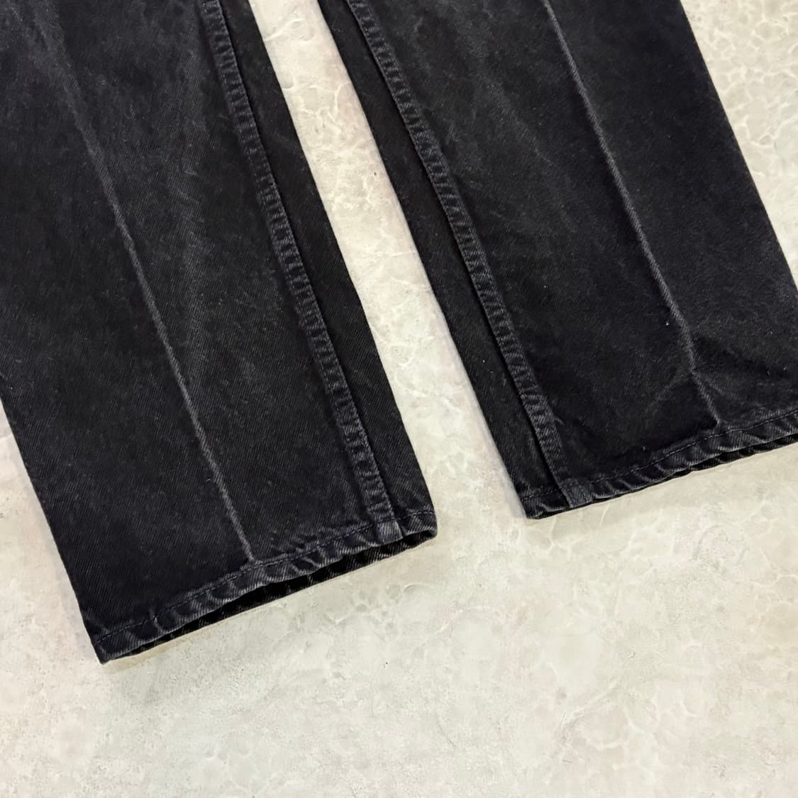 [36/34] 90s USA🇺🇸 리바이스 505 레드탭 블랙 흑청 상품이미지2