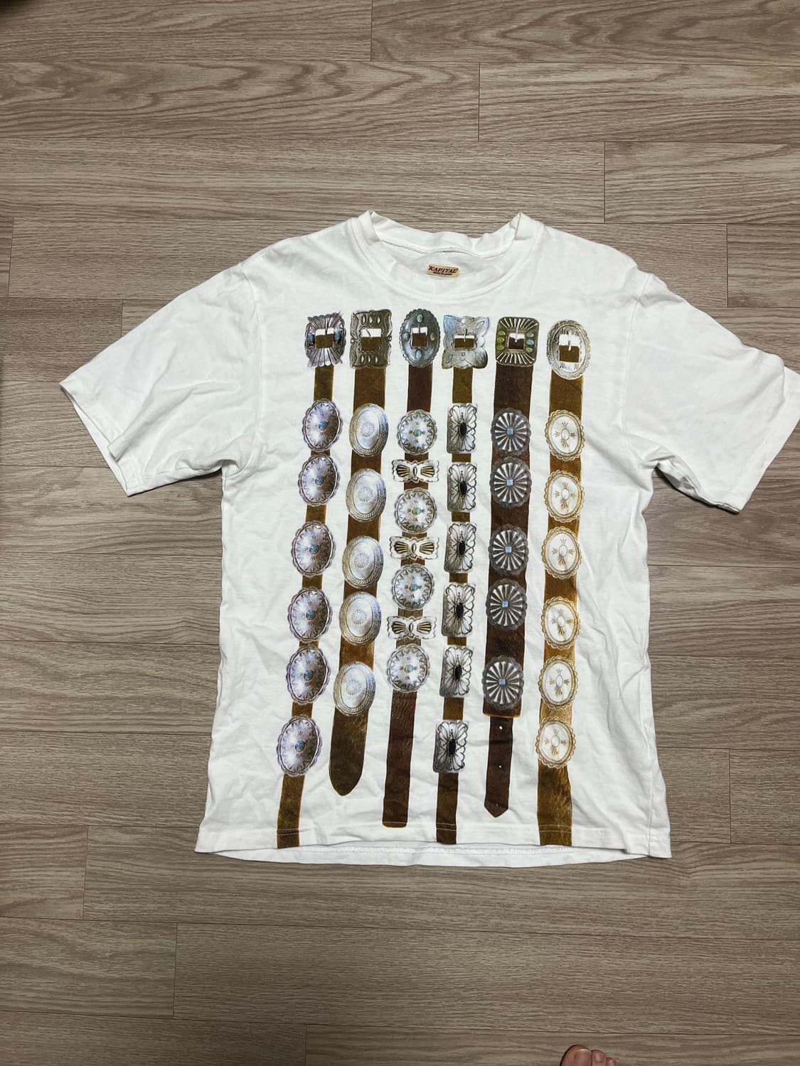 [S] 캐피탈 20 크루 티셔츠 상품이미지1