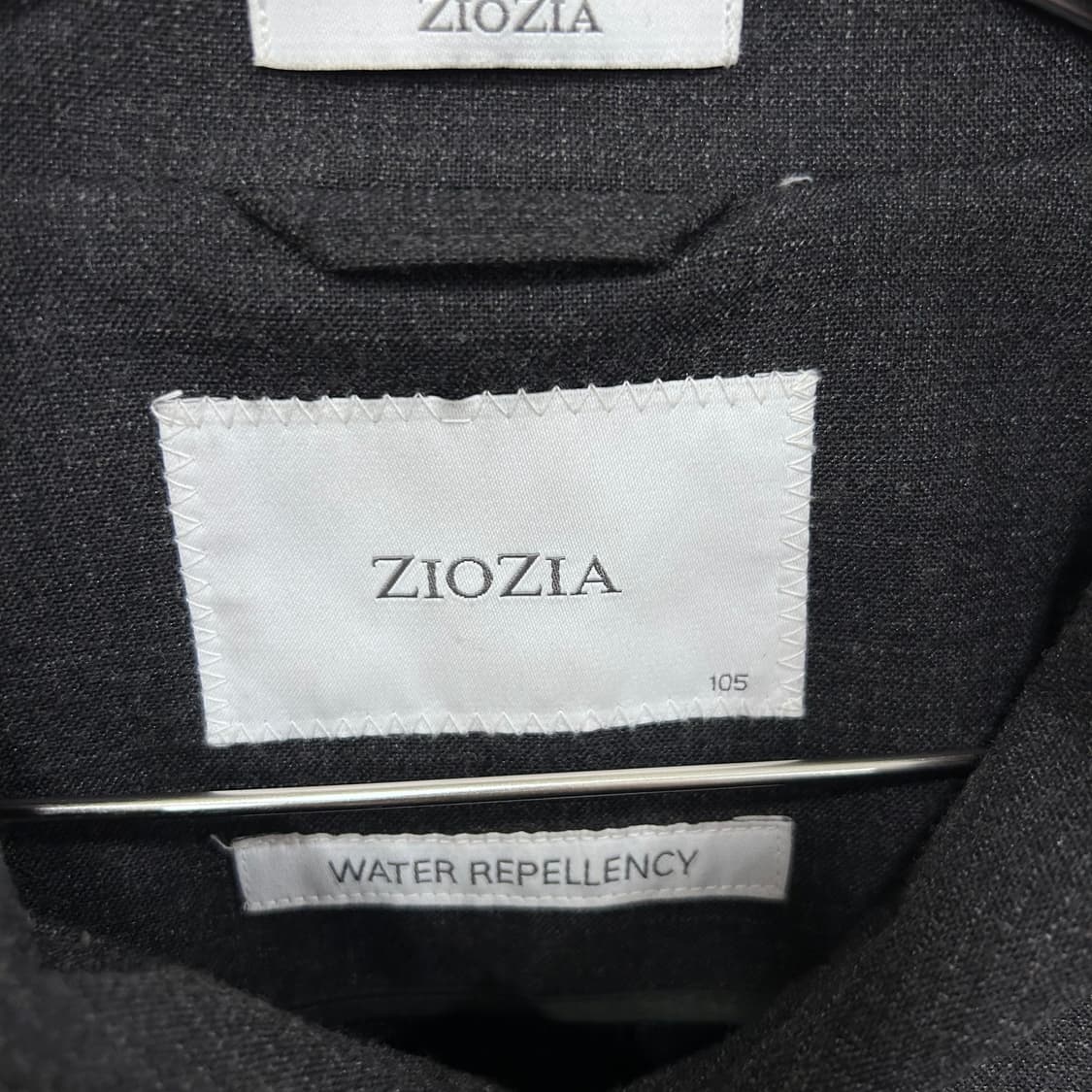 지오지아 워터프루프 히든버튼 방수 코트 상품이미지3