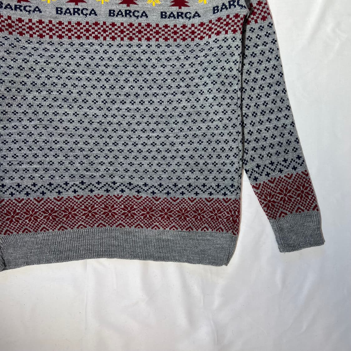 [M]FC바르셀로나 오피셜 니트(미사용) 상품이미지7