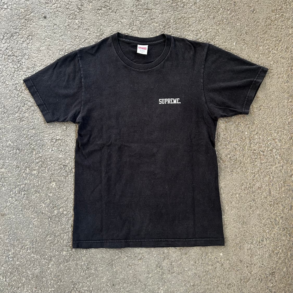 슈프림 x 러프 라이더스 티셔츠 블랙 M  상품이미지1