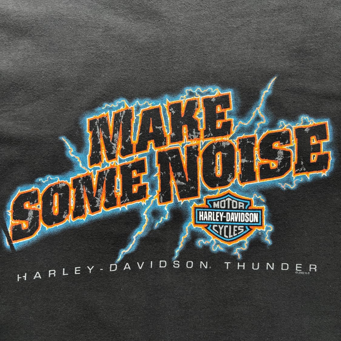 빈티지 할리데이비슨 라이트닝 롱슬리브 티셔츠 상품이미지3