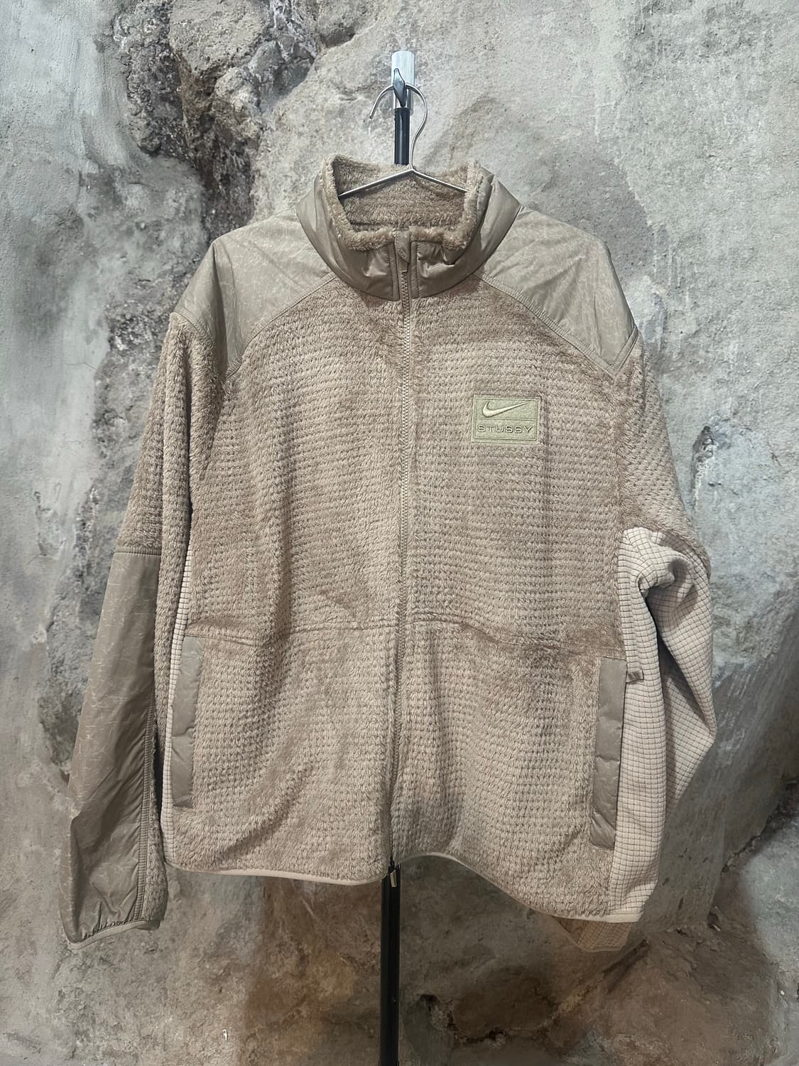 나이키 x 스투시 풀 집 플리스 파인너트 상품이미지3