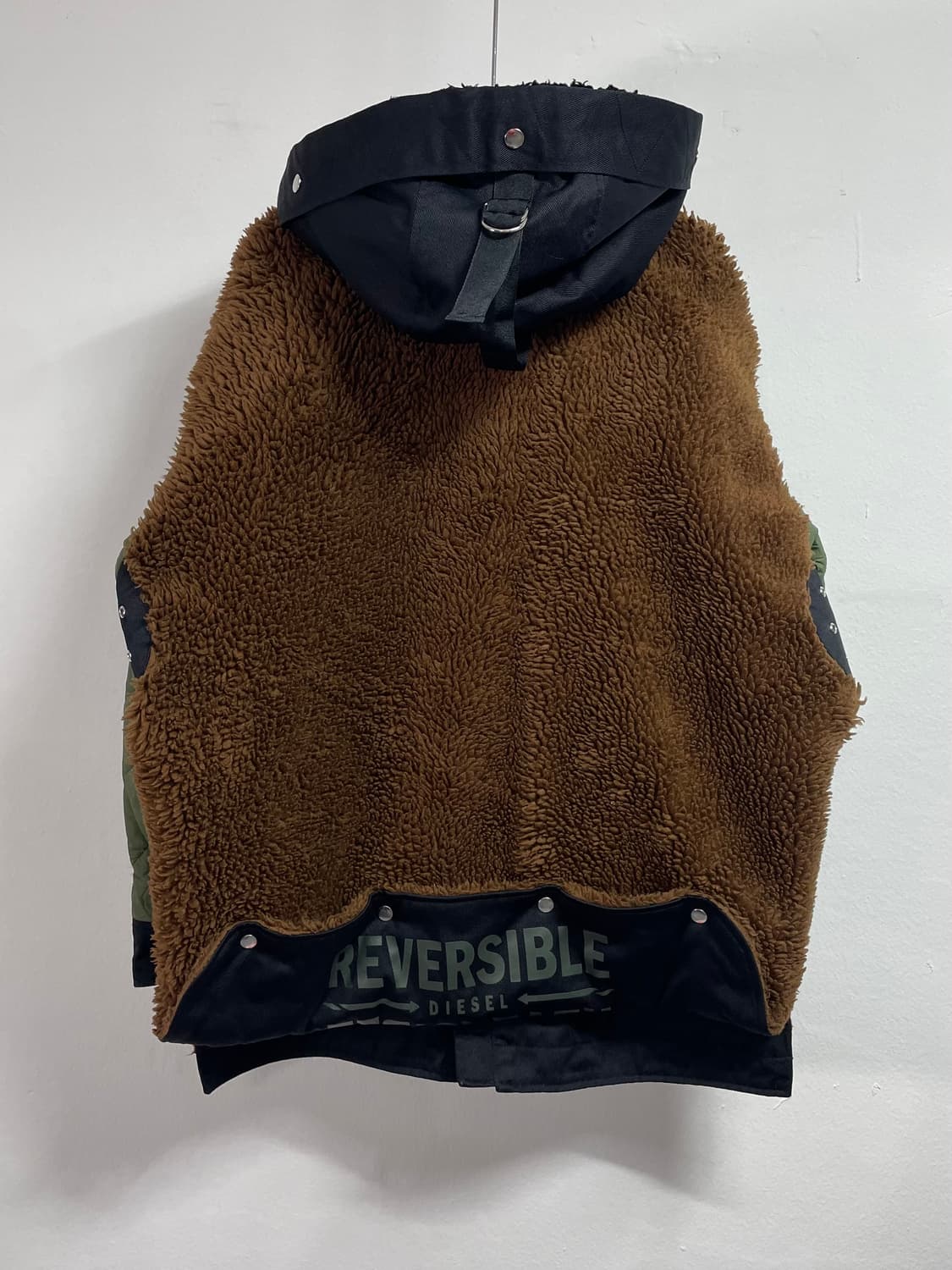 디젤 리버시블 W-PELSTIC 보아 야상 자켓 (on.463) 상품이미지2