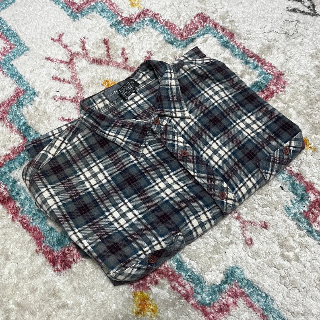 80s  FLANNEL 플란넬 셔츠 상품이미지1