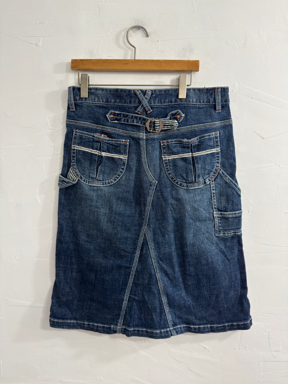 denim midi skirt 상품이미지5