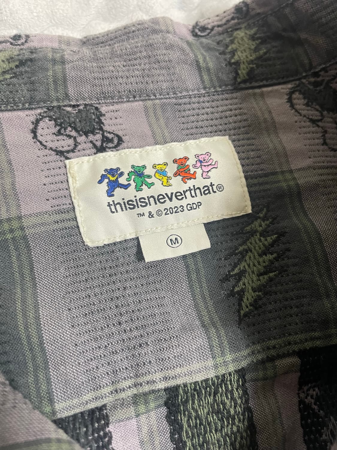 GD Lightning Jacquard Shirt 디스이스네버뎃 상품이미지4