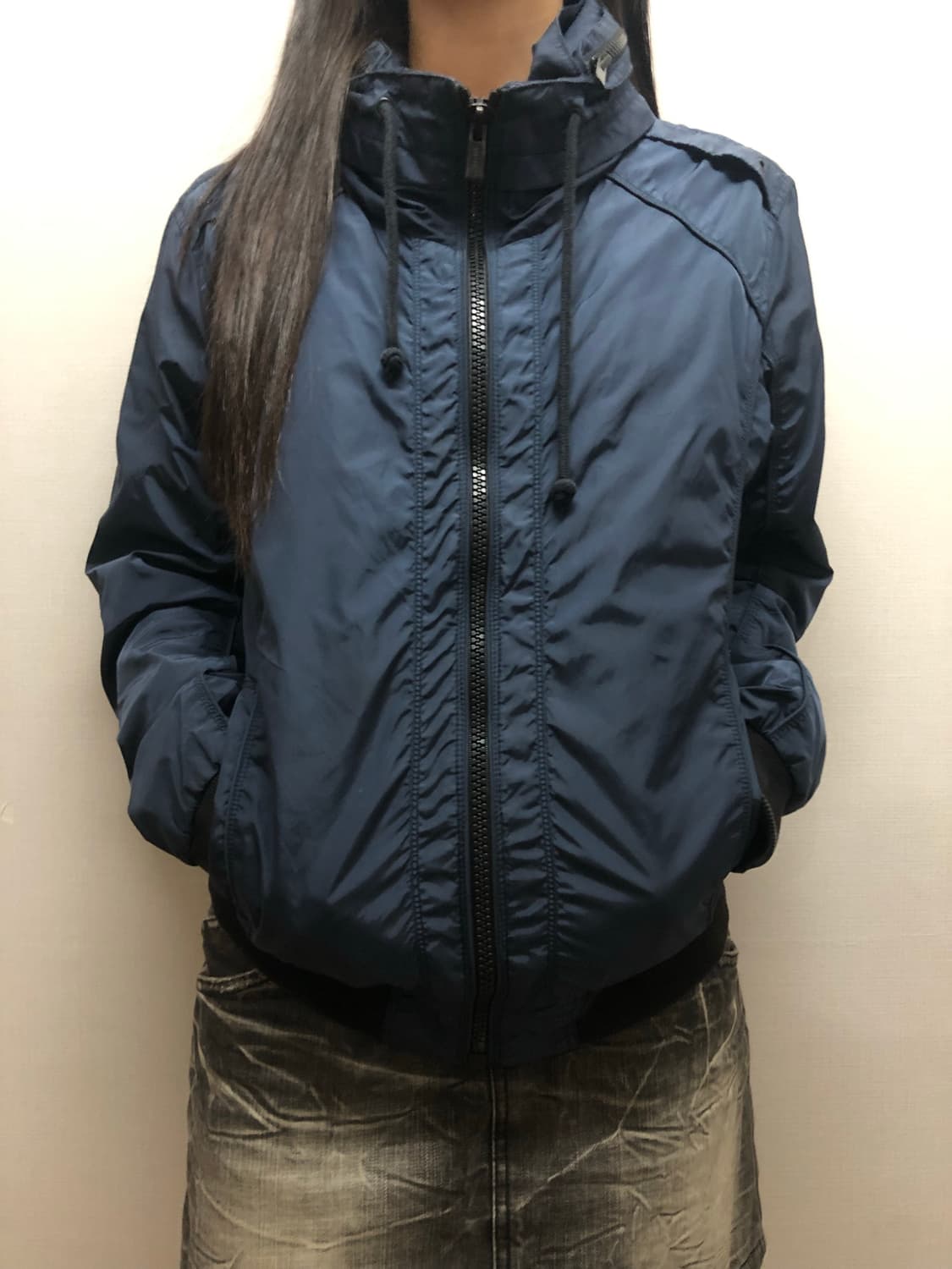 빈티지 펑크 네이비 자켓 상품이미지2