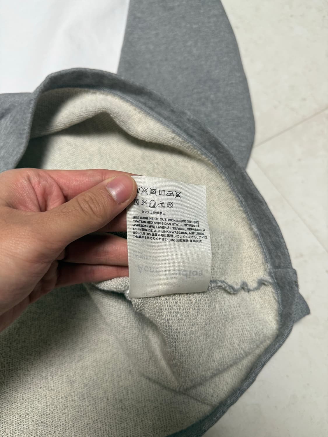 아크네 스튜디오 17ss 맨투맨 상품이미지5