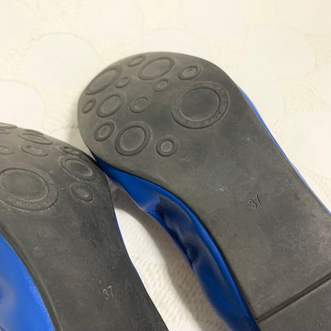 마크 바이 마크 제이콥스 블루 레더 마우스 플랫 슈즈 상품이미지9