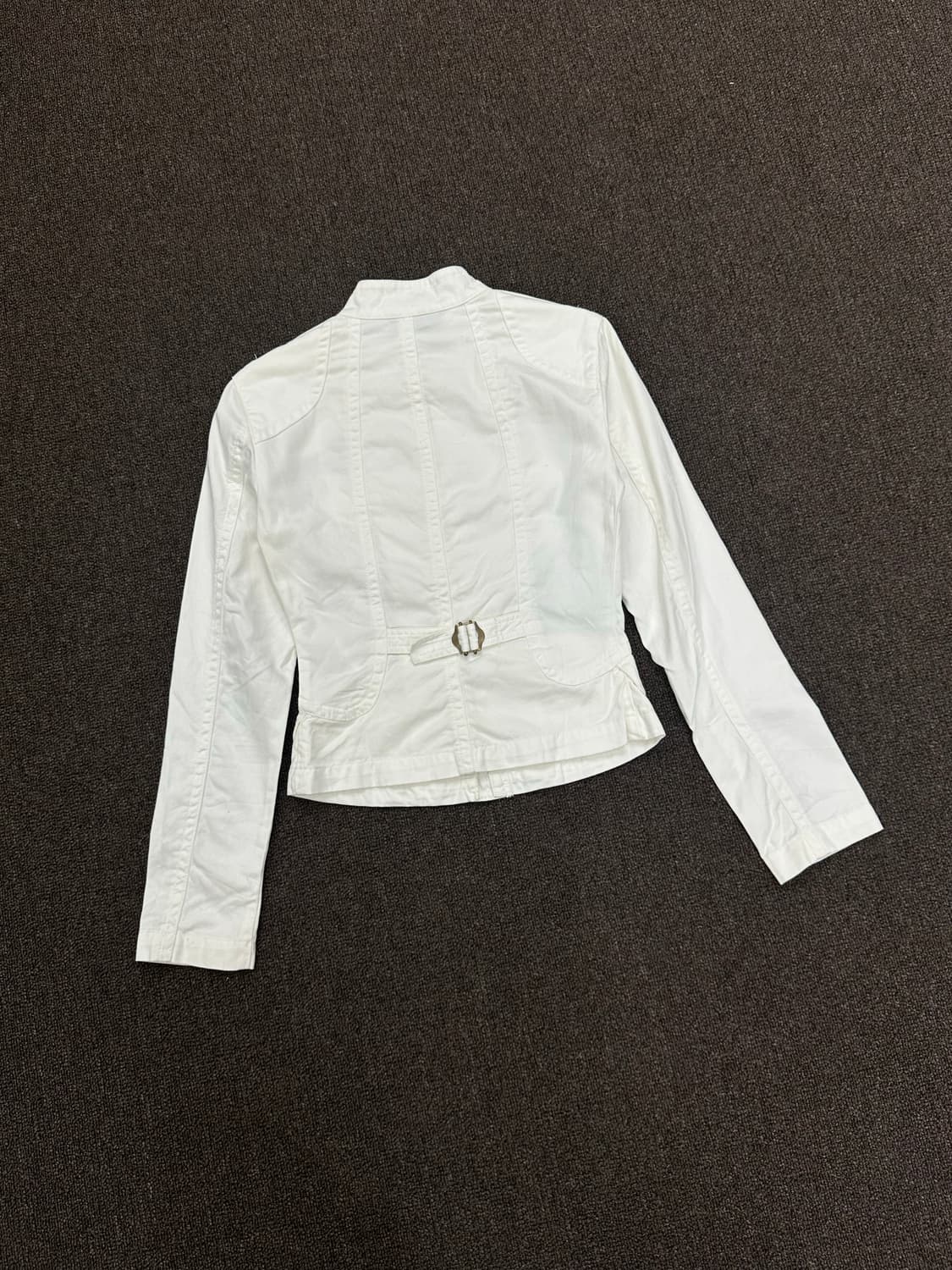 38)Benetton vintage 여성 화이트 자켓 상품이미지5