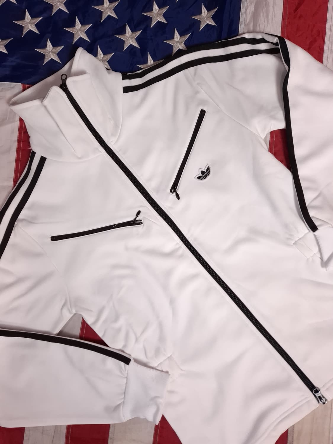 새제품 오리지날 아디다스 산레모 굿이어 화이트 져지 상품이미지2