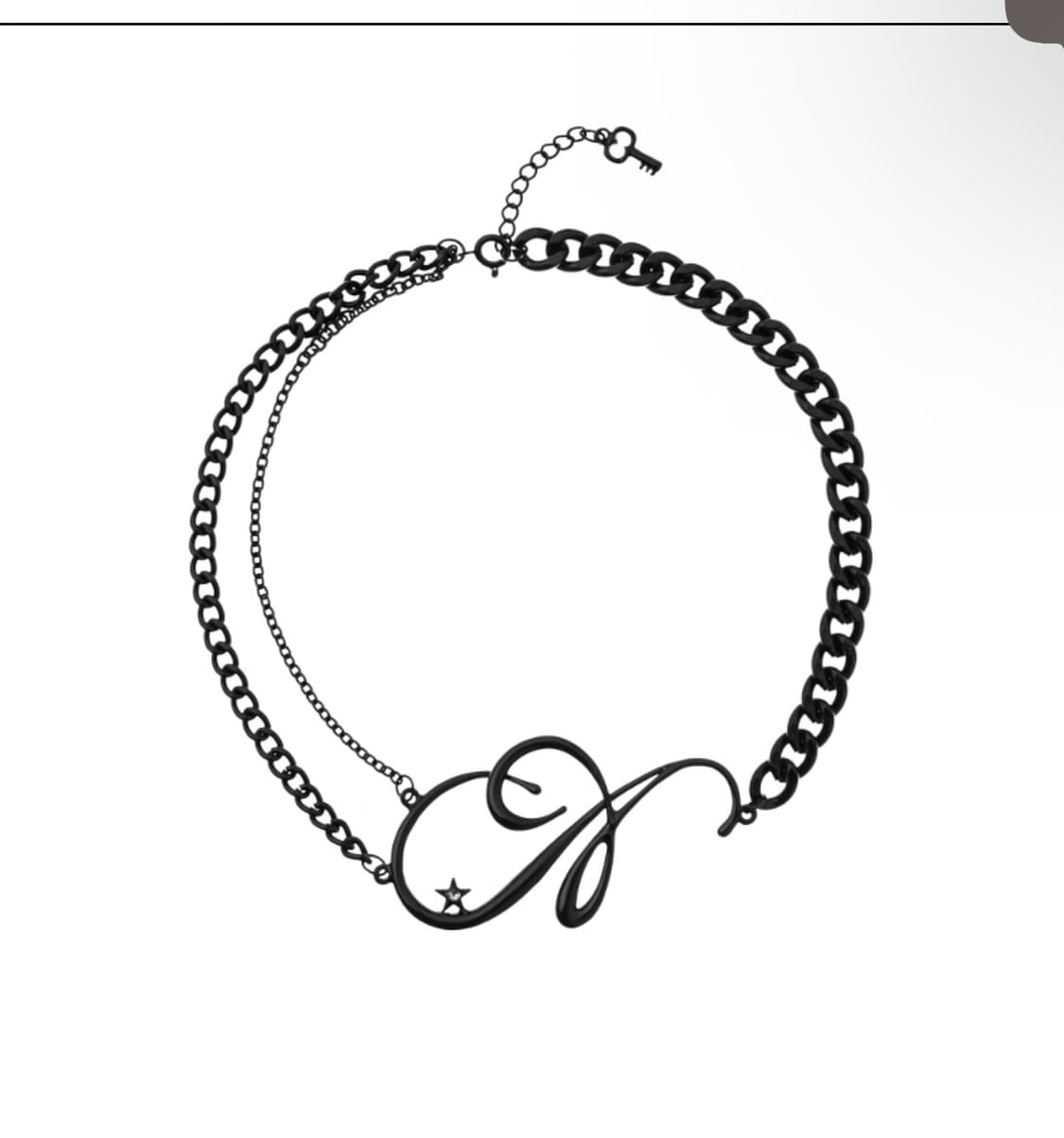 2000아카이브스 Layered Choker 레이어드 초커 블랙 세이지가 상품이미지1