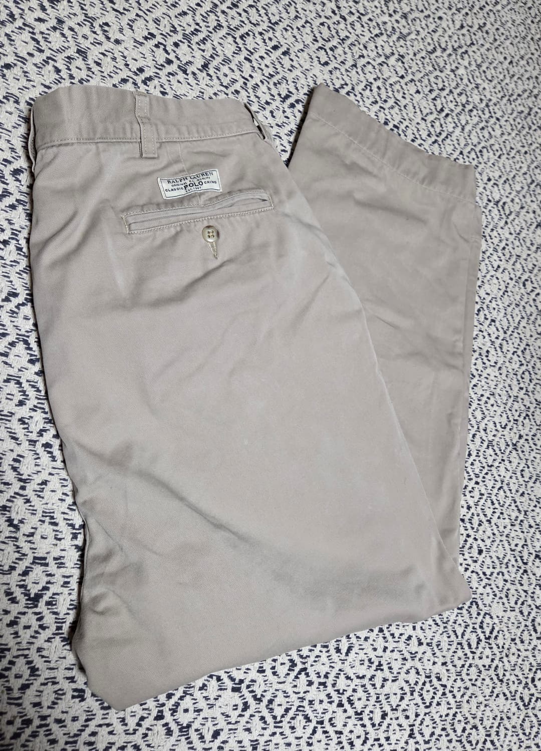폴로 랄프로렌 베이지 치노 팬츠 34 상품이미지1