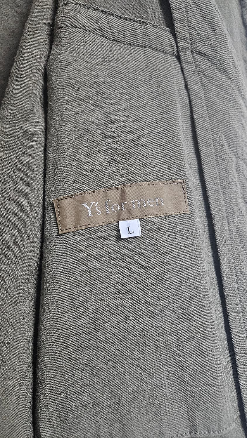 y's for men (요지 야마모토) 빈티지 밀리터리 후드 야상 L 상품이미지2