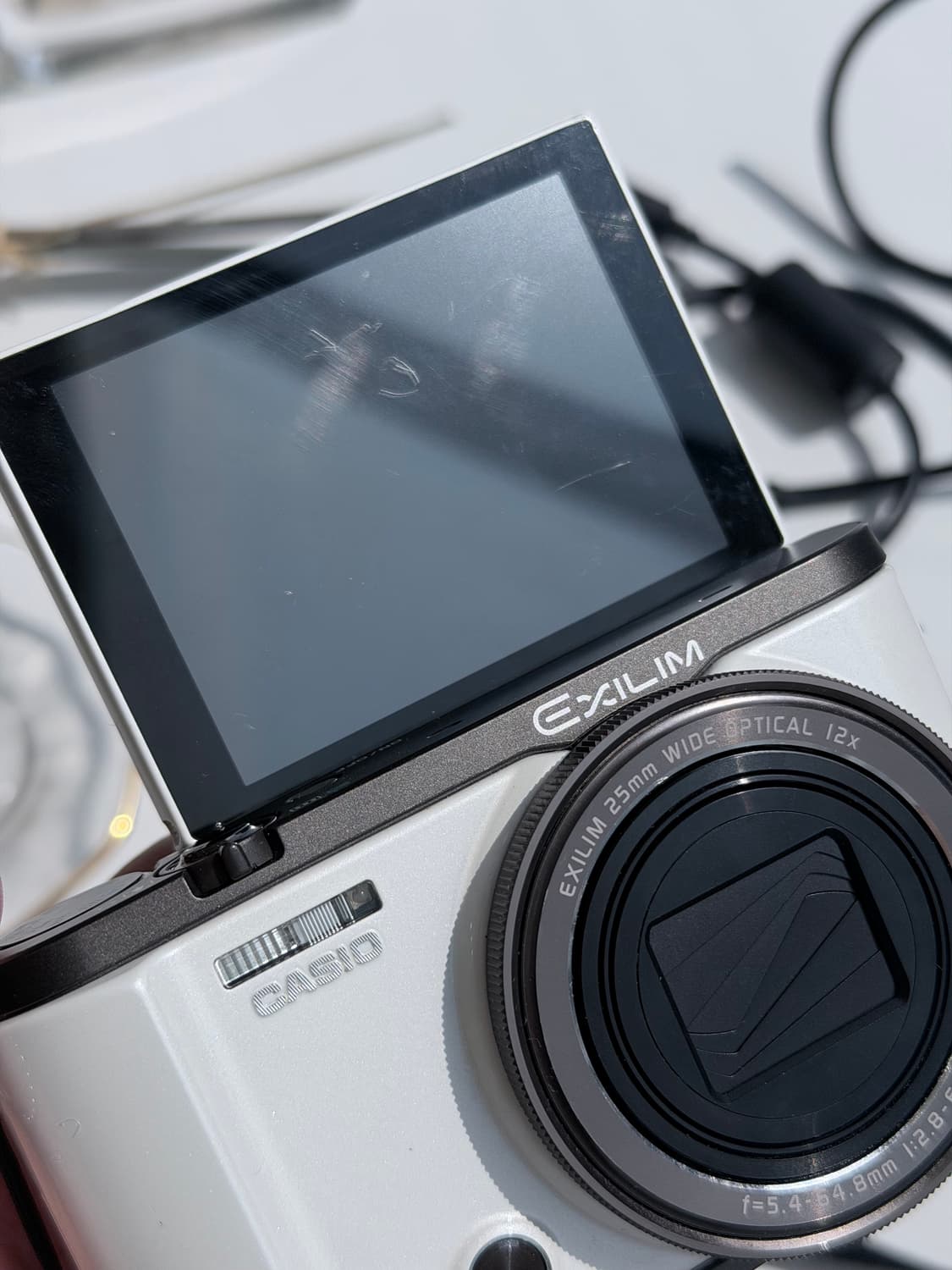 카시오 EX-ZR3000 흰색 카메라 한글판 (바로사용가능) 상품이미지3