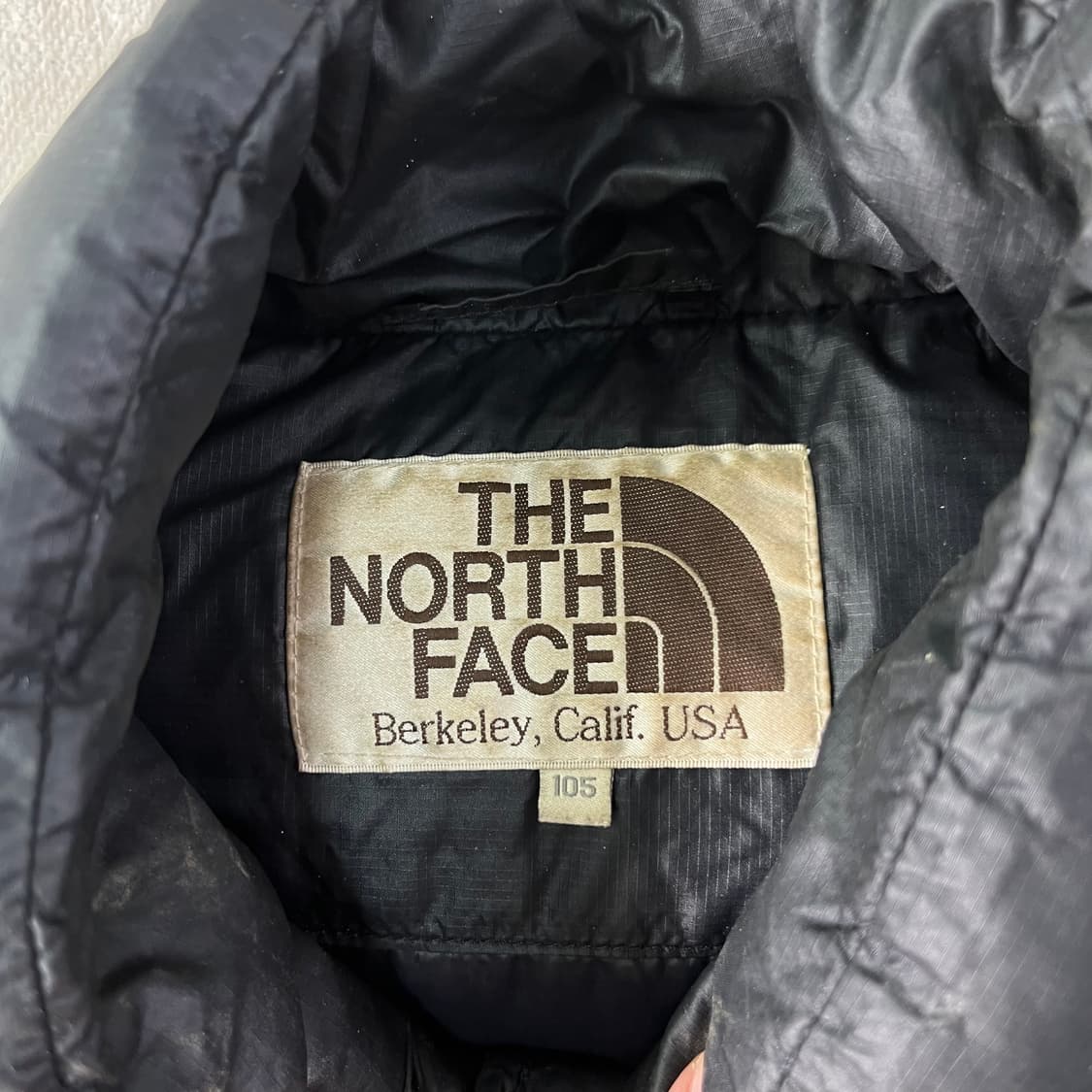 105 노스페이스 700 LTD 눕시 한정판 스웨이드 패딩 상품이미지3