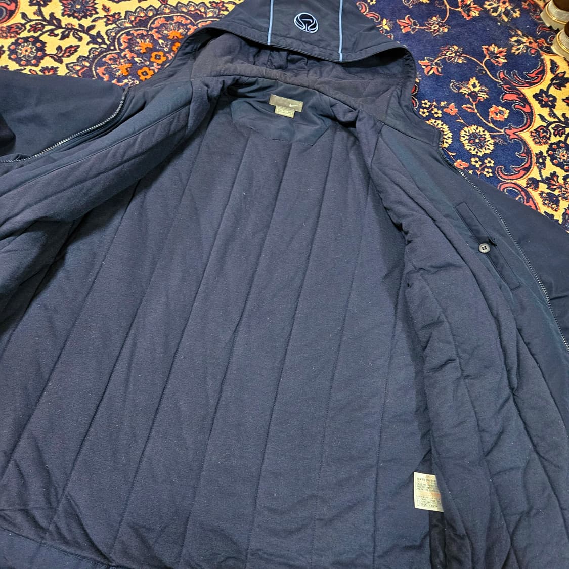 나이키(Nike) 2002's 스우시 블루라인 기모 누빔 후드 자켓  상품이미지8