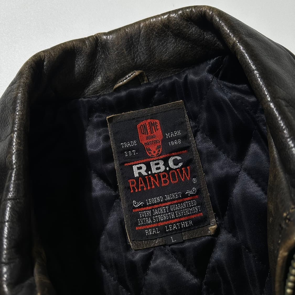 RBC 레더 싱글 라이더 자켓 상품이미지4