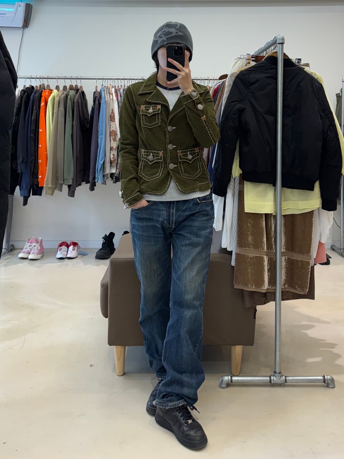 트루릴리전 코듀로이 스티치 자켓 상품이미지8